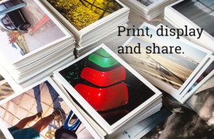 print display and share